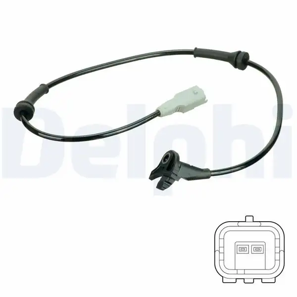 DELPHI SS20745 | ABS Sensörü Ön Peugeot 307 308 3008 5008 Citroen C4 Ds4 Ds5 00 16