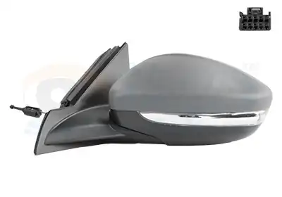 VİEWMAX VM3012PL | Opel Corsa F Elektrikli Sol Dış Dikiz Aynası Manuel Katlanır Viewmax Marka