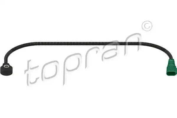 TOPRAN 113838 | Vuruntu Sensörü Yeşil 500mm VW Golf 04 07 Passat 06 15 Audi A3 04 13 A4 05 16 A5 08 17