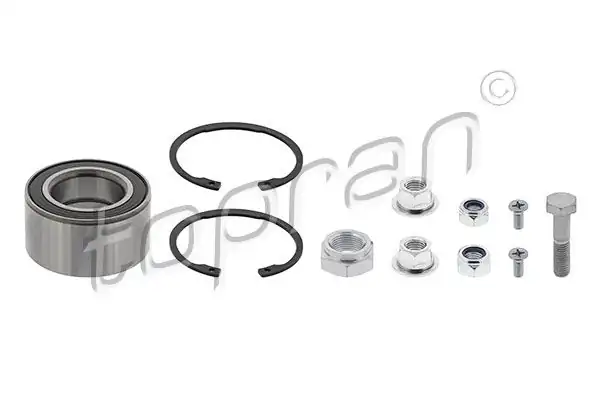 TOPRAN 103510 | Sağ Sol Ön Teker Rulmanı Set VW Caddy 96 03 Golf 88 98 Passat 88 97 Polo CLS 96 02 Seat Ibiza 93 02