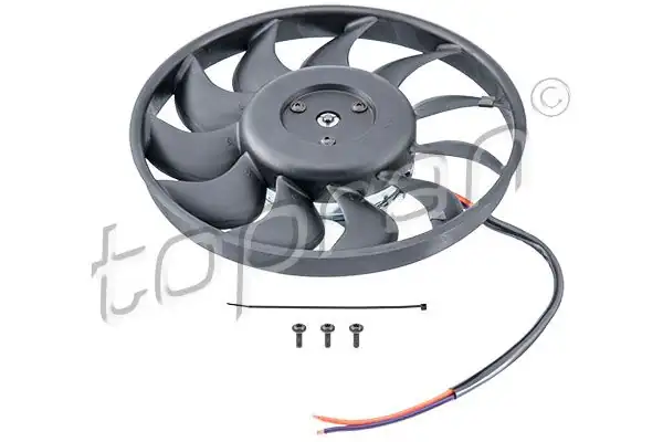 TOPRAN 115762 | Fan Motoru 300 mm 200w Audi A4 01 08 A6 02 05 Seat Exeo 09 14