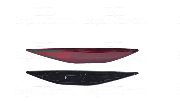 GKL 292047 | VW Golf VII R Line 2013 2017 Arka Sağ Tampon Reflektörü Karartılmış