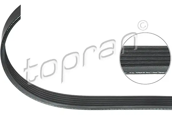 TOPRAN 109866 | V Kayışı VW Caddy 3 Mpv Golf 4 1 6 Renault Laguna 1 1 8 95 15