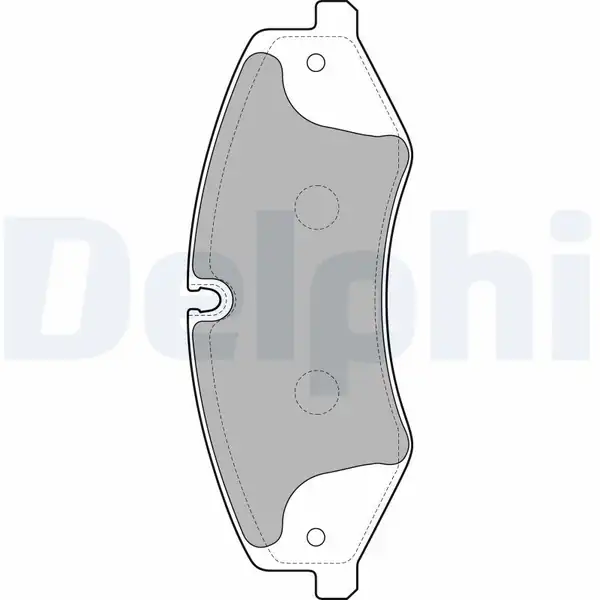 DELPHI LP2176 | Fren Balata Ön Land Rover Defender L663 2 0 3 0 P300 P400 D200 D250 19