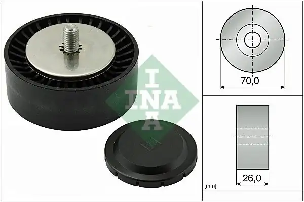 Bmw E90 Kasa 320d M47N2 Motor Kayış Gergi Makarası Ina Marka (532055310)