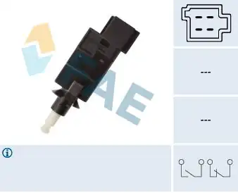 FAE 24785 | Fren Şalteri M Benz 168 169 203 245 638 901 902 903 97