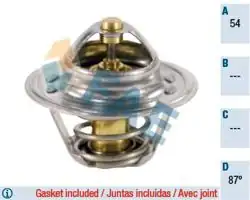 FAE 5205287 | Termostat Golf4 Golf5 Golf6 Jetta Passat Polo Classic A3 A4 1.6 1.8 2.0 TDI