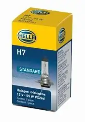 HELLA 8GH178555-011 | Ampül H7 12V 55W 10 Adet
