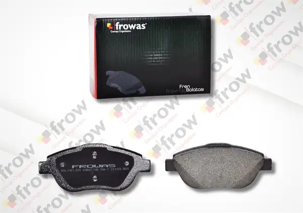FROW FREN 3031101003 | Fren Balatası Ön 136 mm Citroen C3 Aircross Peugeot P2008 A94f Opel Crossla
