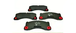 HELLA 8DB355015-801 | Ön Fren Balatası VW Touareg Audi Q7 Porsche Panamera 16.1mm