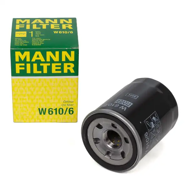 MANN W610-6 | Yağ Filtresi Honda Accord/Civic/CR-V/HR-V/Jazz/City