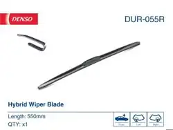 DENSO DUR-055R | Silecek Süpürgesi Sağ 550mm Toyota Corolla 1.4 D 04-07