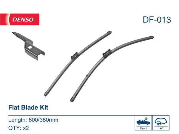Denso Df 013 Silecek Seti 600 380 mm VW Polo 6 09 17 Up 12 Audi A1 10 15