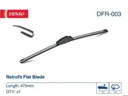 DENSO DFR-003 | Silecek Süpürgesi 475mm Ford Fiesta Focus Opel Vectra VW Bora Golf