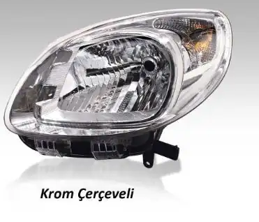 AYFAR 202313 | Far Sol Motorlu Krom Çerçeveli Renault Kangoo IV 2013
