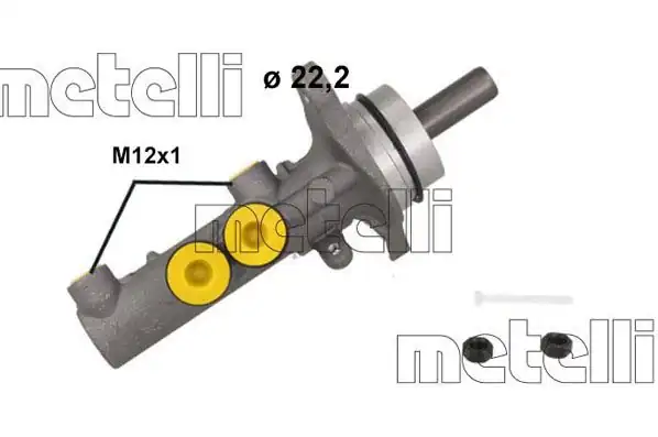 METELLİ 05-1253 | Ana Fren Merkezi VW