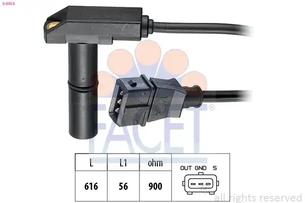FACET 9-0054 | Krank Devir Sensörü Bmw E30 E28 E24 E23 M30