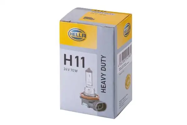 Hella 8gh008358241 Ampül Sis Farı 24v 70w H11 Halojen Pgj19 2 Daf Mercedes Renault Trucks Volvo
