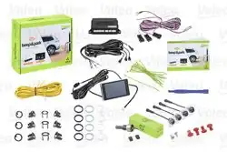 VALEO 632201 | Park Sensörü (Kit) No.2 Arka Taraf Algılama 4 Sensör, Seslı İkaz + Küçük Ekran