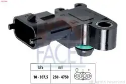 FACET 10.3244 | Sensör Emme Borusu Basıncı Ford Fiesta VI B-Max C-Max II Custom Transit 2.2 TDCI Boxer Jumper