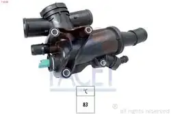 FACET 7.8748 | Termostat Gövdesi Komple 307 407 508 308 607 C4 C5 Jumpy Expert Mondeo Galaxy 2.0 TDCI