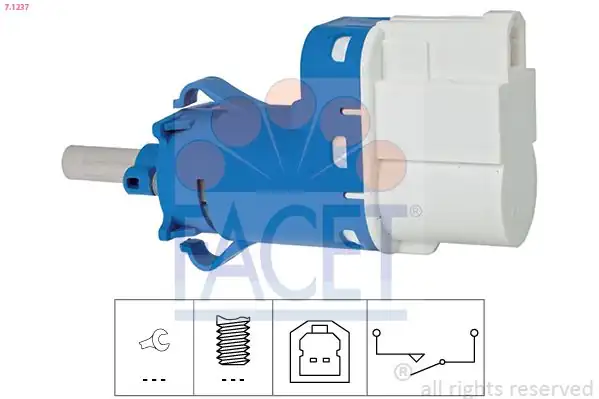FACET 7-1237 | Hız Kontrol Anahtarı V348 V362 V363 Focusii Focusiii