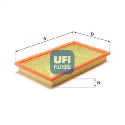 UFI 30.316.00 | Hava Filtresi Mini R50 R53 R52