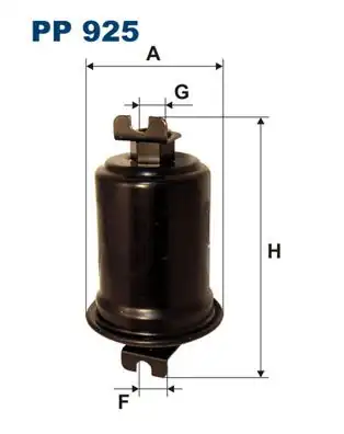 FILTRON PP925 | Yakıt Filtresi Pajero L1 3 0 V6 89 91 1808071
