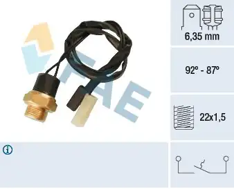 FAE 37501 | Fan Müşürü Kablolu M131 Dogan Şahin Kartal 82 97 C