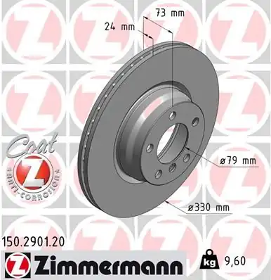Zimmermann 150 2901 20 Bmw F22 F30 F32 Ön Fren Disk Adet 34116792221 1 Adet