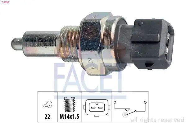 FACET 7-6099 | Geri Vites Müşürü Mini R50