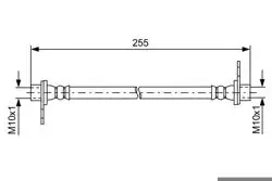 BOSCH 1987481586 | Fren Hortumu Lancer 08  Sağ Arka