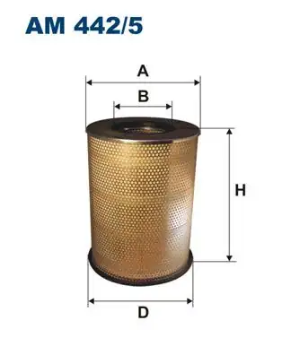 FILTRON AM442-5 | Hava Filtresi 7500 7700 8700 9700 9900 B7 B11 Fm 300 Fm7 Fm9 Fm12 Fmx D7c E F D9b D11c D D13c