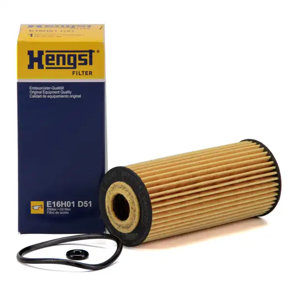 HENGST E16H01D51 | Mercedes W245 B200 CDI Vaneo W414 B180 W168 A170 CDI Yağ Filtresi