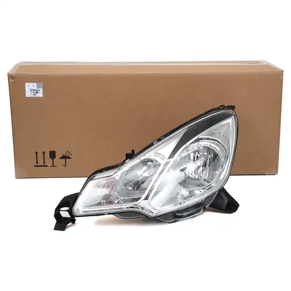 Psa 1606931680 Citroen C3 Ön Far Sol Siyah Band Orjinal C3 III Ds3