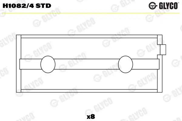 GLYCO H1082-4STD | Ana Yatak Std Alfa 155 164 1669