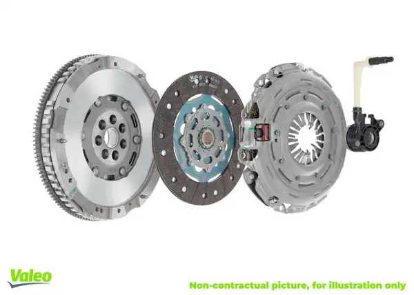 Valeo 837457 Dmf Volanlı Debriyaj Seti Rulmanlı İnce Volan Fiat Doblo Bravo 500 1 6 Start Stop 263a4000 198a3