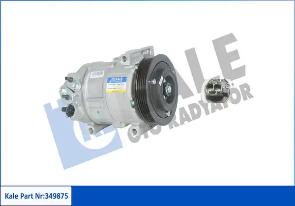 KALE 349875 | Klima Kompresörü Fiat Doblo Punto Evo Linea Qubo Fiorino 1 2 1 4 Alfa Romeo Mıto