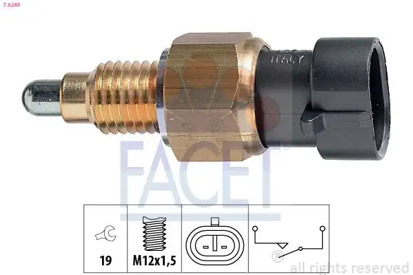 FACET 7-6249 | Geri Vites Müşürü Ducato III Boxer III Jumper III Punto Evo Linea Panda Alfa Romeo 159 Mıto Spıder