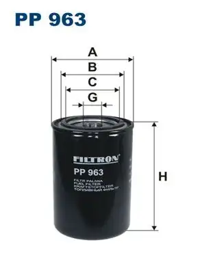 Filtron Pp 963 Yakıt Filtresi Scania 4 Series 114 C 124 L