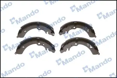 MANDO MLP07 | Fren Balatası Kampana Isuzu D Mak İ Tfr Tfs