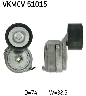 SKF VKMCV51015 | Kayış Gergisi Komple Ym Mercedes Benz Travego 457 Tek Dingil