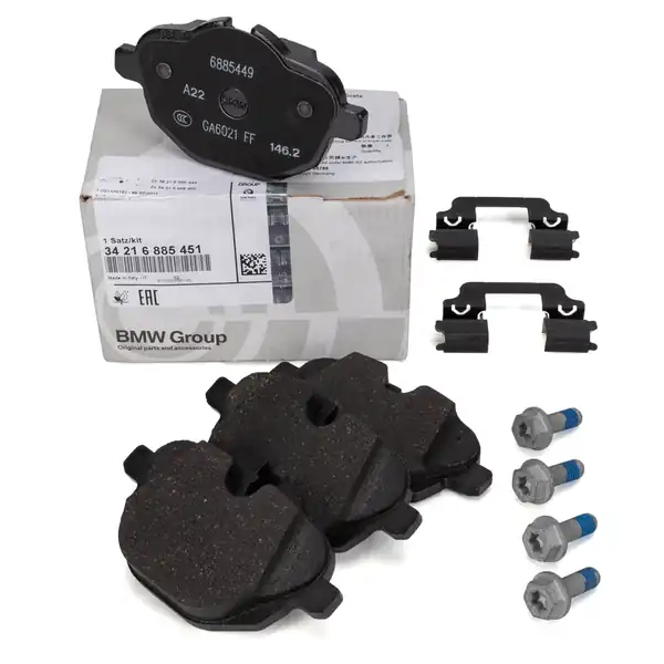 Bmw Mini Landrover 34216885451 Fren Balatası Arka F10 25 G11 30 5g30 G31 6g32 7g11 G12