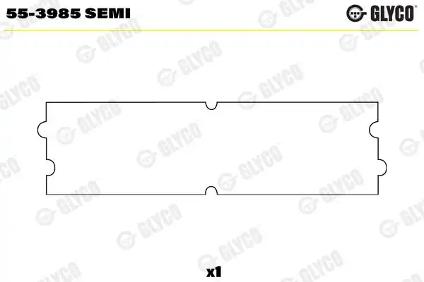 GLYCO 55-3985SEMI | Kol Burcu Semi Peugeot 406 Partner Dw10 2 0 Hdi 4 Adet