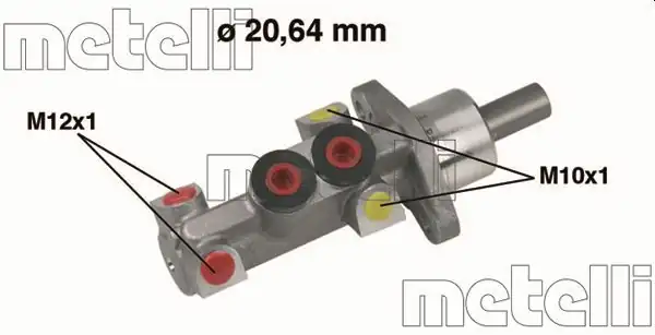 METELLİ 05-0388 | Ana Merkez ABS siz Renault Clio II 1 2 1 4 1 6 98