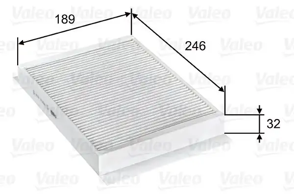 Valeo 715751 Klima Filtresi Mercedes Benz W166 205 213 253 292