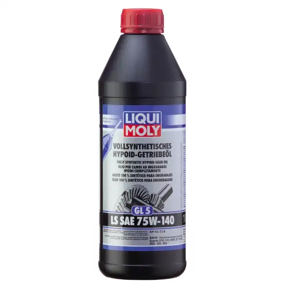 LIQUI MOLY Tam Sentetik GL5 75W-140 Dişli Şanzıman Yağı 1 Litre (4421)