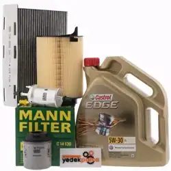 Volkswagen Golf 6 1.4 TSI CAX Periyodik Bakım Seti Motor Yağlı Mann Marka