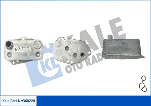KALE 360220 | Yağ Soğutucu Land Rover Freelander İ 2 0 Td4 00 06