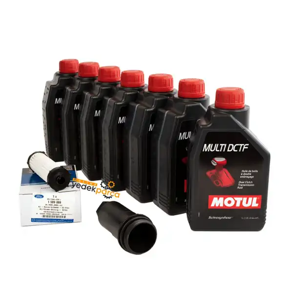 Ford C Max 2015 2018 7 LT Otomatik Şanzıman Yağı Ve Filtresi Motul Dctf Ford Orijinal